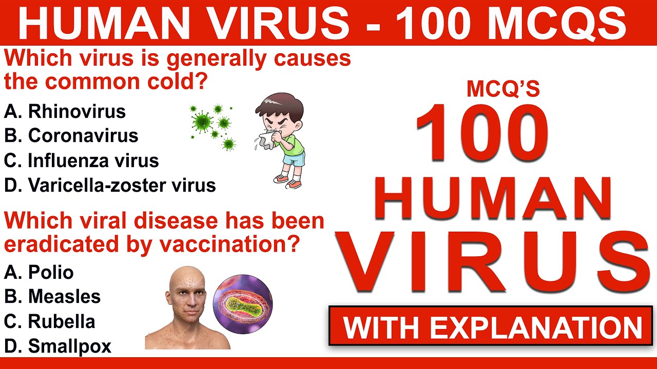 human virus mcqs | human virus mcqs question and answer | microbiology question answer | #virus