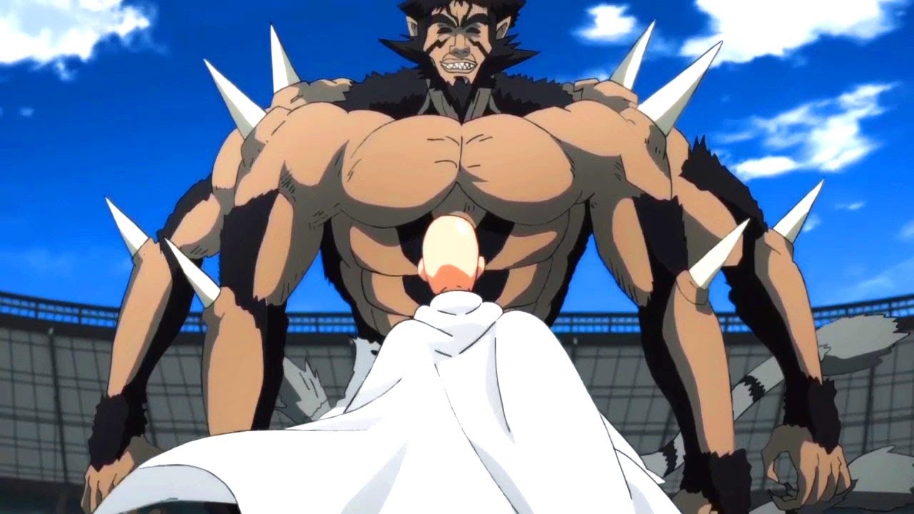 「ワンパンマン」The monster's arrogance died under Saitama's aura fist -  Saitama's aura fist