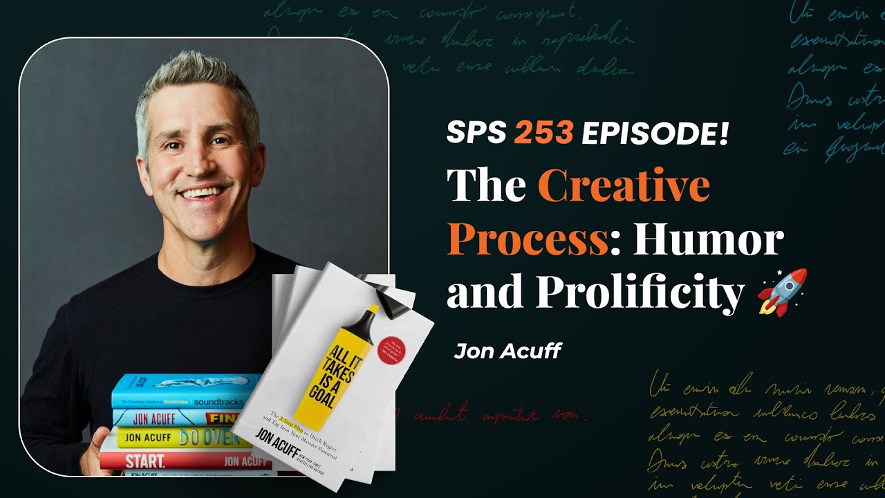 How to Be a Prolific & Profitable Writer/Creator  💸📚 Secrets from Bestselling Author Jon Acuff