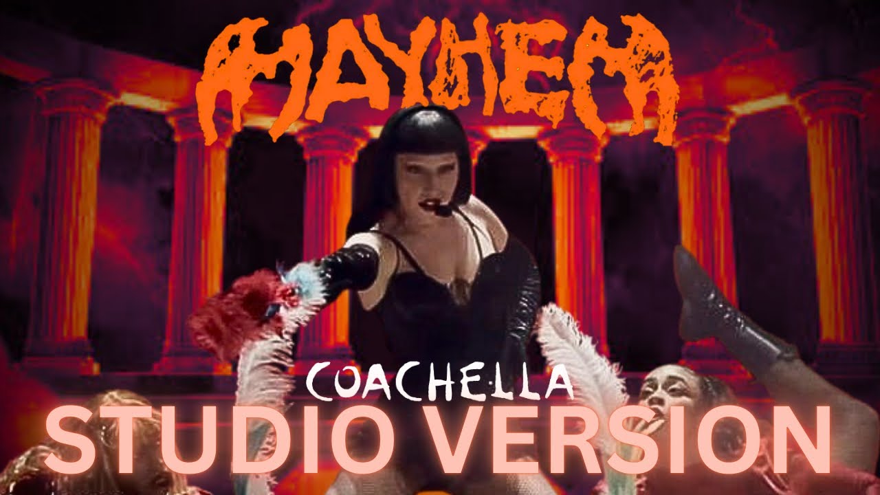 Lady gaga - Mayhem + Bloody Mary + Abracadabra  + Judas + Scheiße (Coachella 2025  Studio Version )