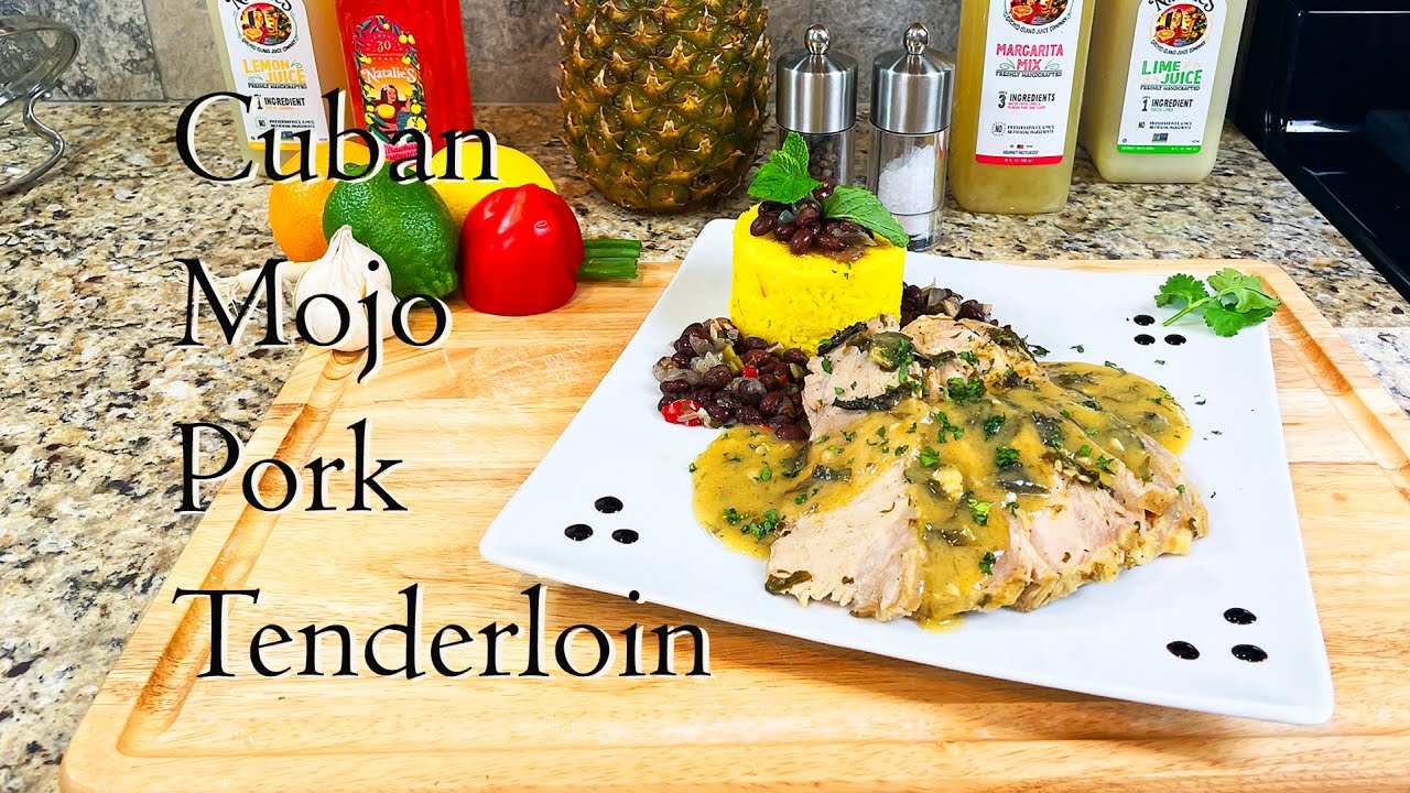 A Taste of Miami... Cuban Mojo Pork Tenderloin
