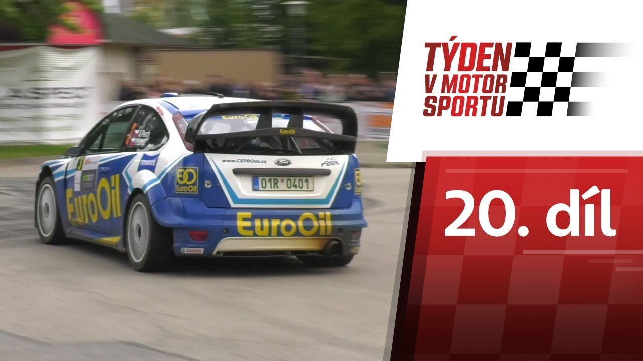 Týden v motorsportu: Rallye Český Krumlov, finále Škoda eRally Cupu (20. díl)