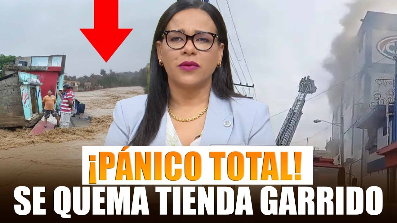 ¡ÚLTIMA HORA! 🔥 SE INCENDIA EDIFICIO EN LA DUARTE: PÁNICO TOTAL 🚨INUNDACIONES EN GASPAR HERNANDEZ 😱
