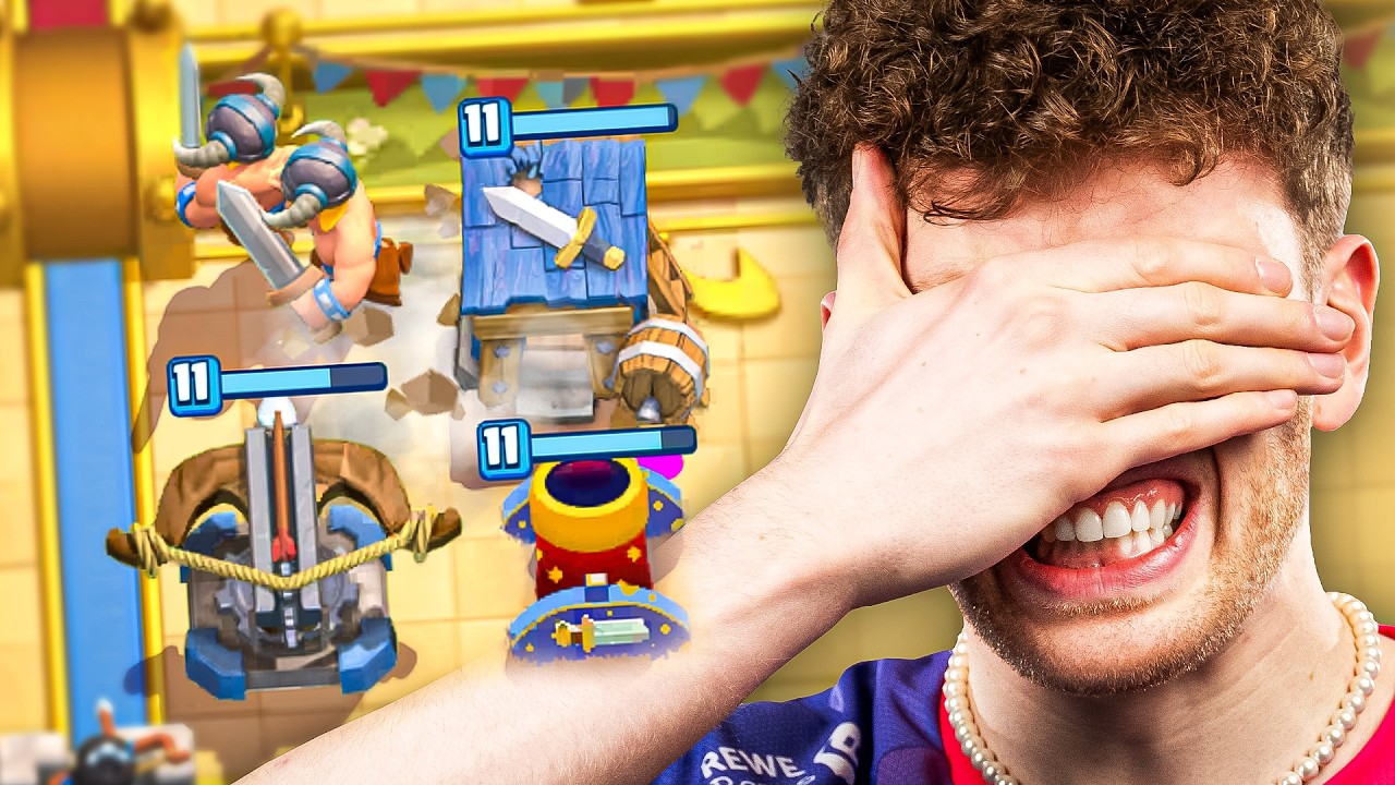 😱🤯ALLE CHAOS-GEBÄUDE in 1 DECK... (zu OP?!) | Clash Royale Deutsch