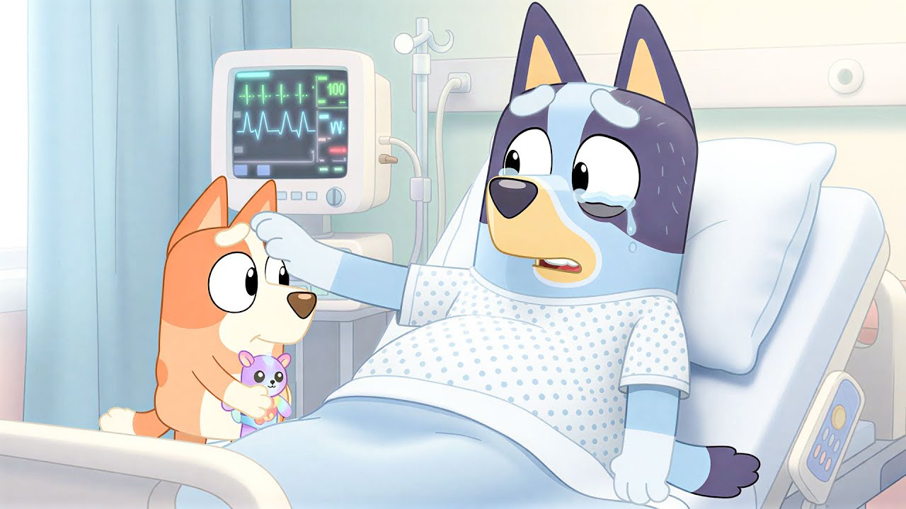 OH NO! Emotional Moment: Bluey and Bingo at the Hospital! 🏥😢l BLUEY ANIMATION 3D