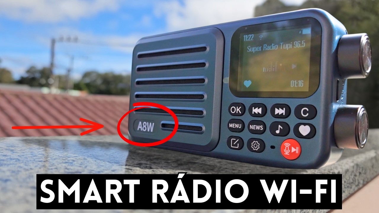 Choyong A8W - Лучшая портативная WiFi-радио 2025 года? Я ПРОТЕСТИРОВАЛ