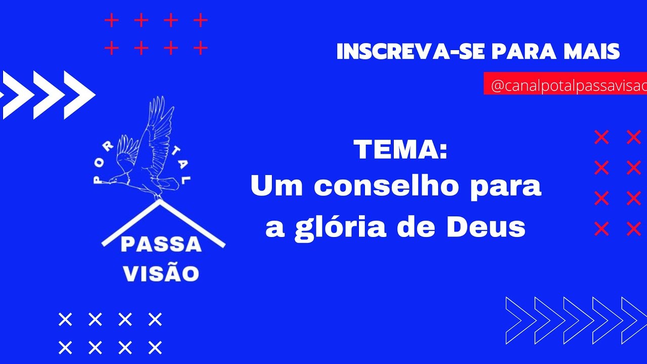 Um concelho para a glória de DEUS. Judite 8. S.O.S Oração #35