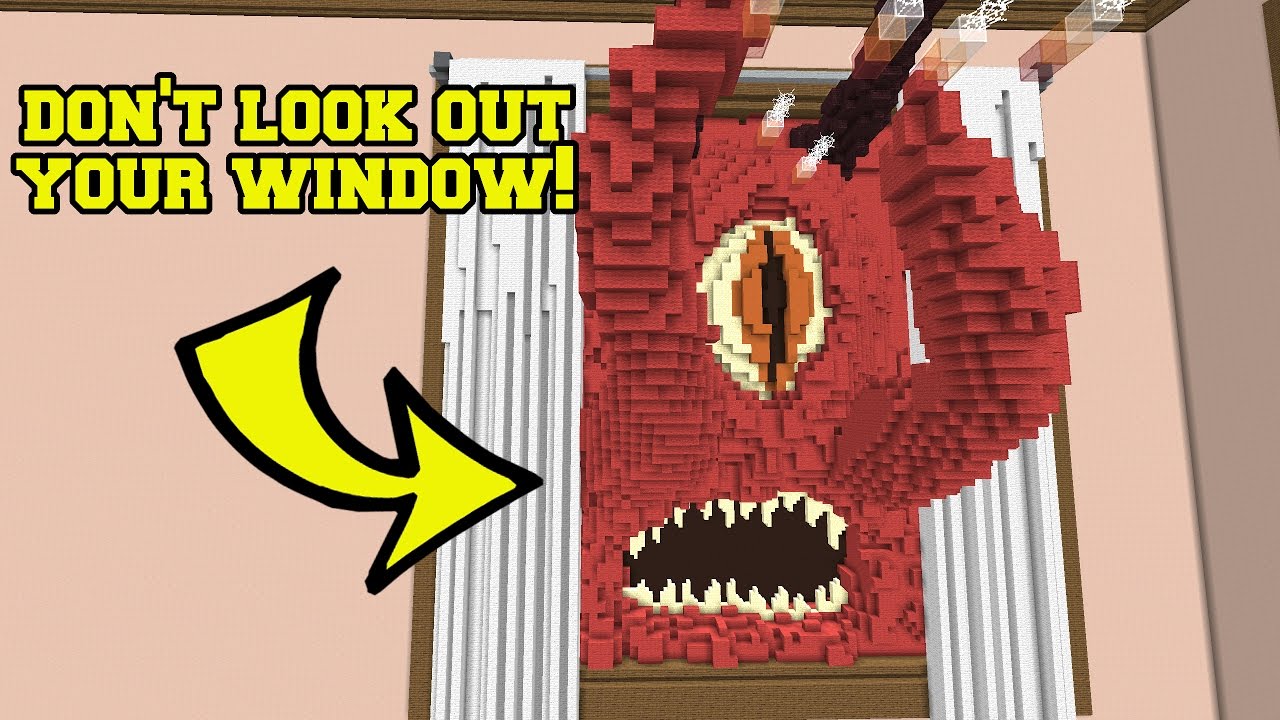 Minecraft: SCARY MONSTERS HUNGER GAMES - Lucky Block Mod - Modded Mini-Game