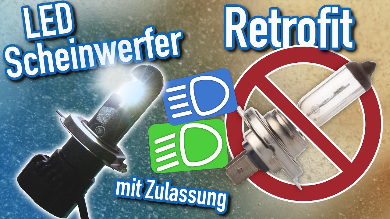 Scheinwerfer auf LED umrüsten | LED Retrofit | Defender Projekt #91