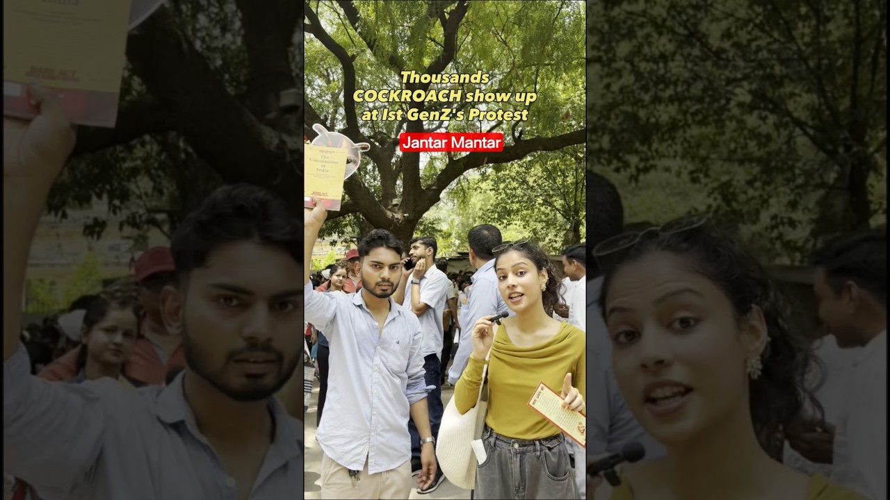 Cockroach janta party protest#education#motivation#latestnews#news#cocroachjantaparty#utubeshorts
