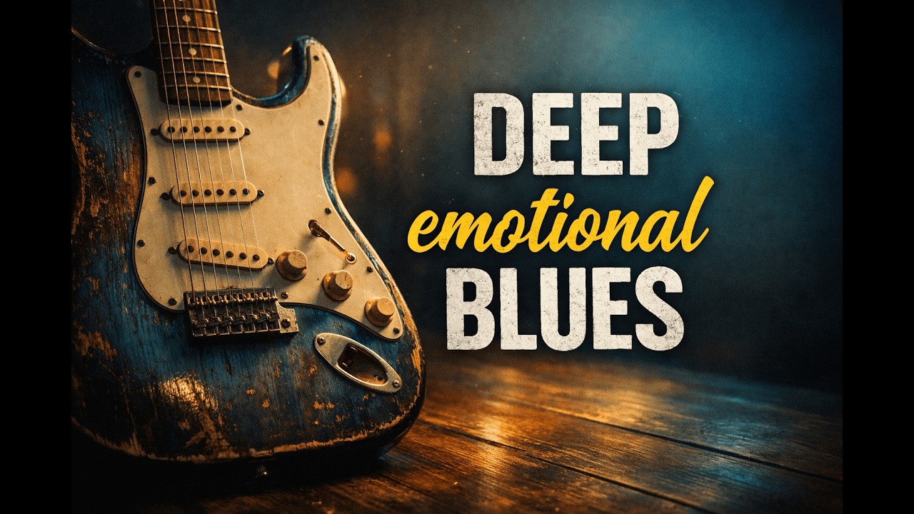 Alone With the Pain – Slow Blues Heartbreak | Late Night Blues Mix