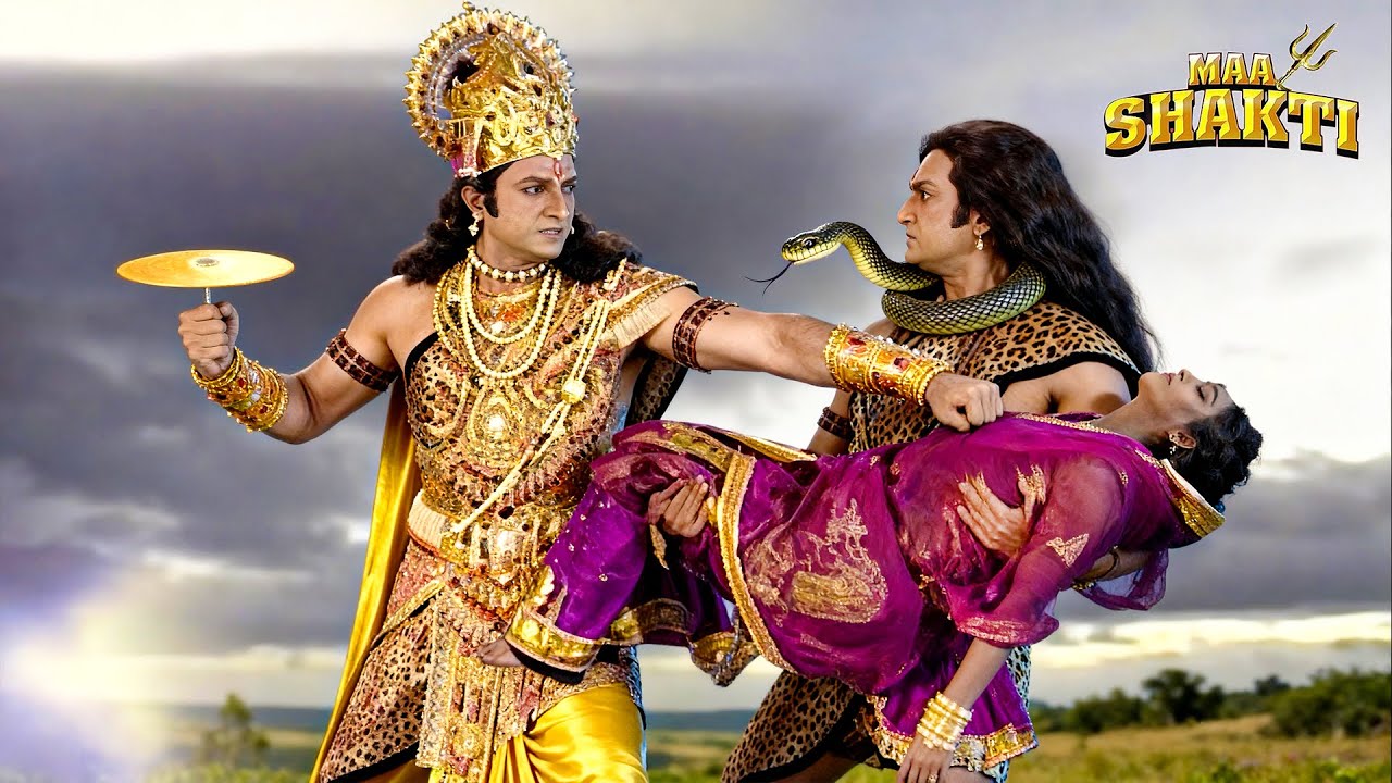 भगवान विष्णु को माँ सती के मृत शरीर पर क्यों करना पड़ा चक्र से प्रहार | माँ शक्ति | Devotional Serial