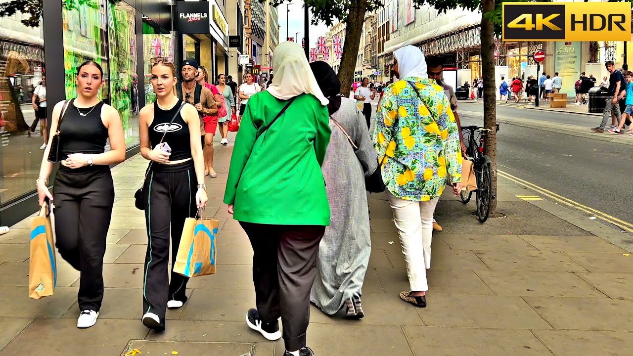 A Warm London Summer Evening - 2022 | London Walk in Central London - July 2022 [4K HDR]