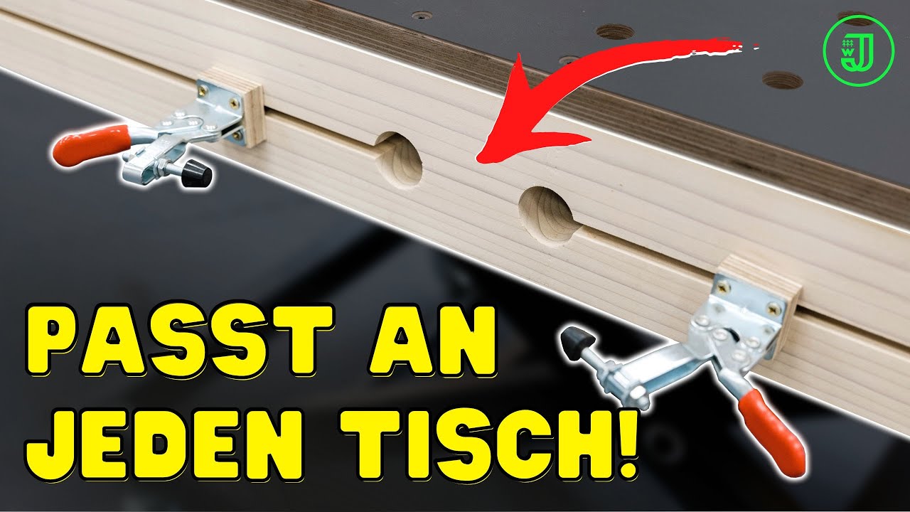 Der EINFACHSTE WEG eine VORDERZANGE für deinen WERKTISCH zu bauen! | Jonas Winkler