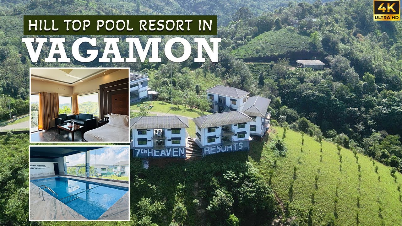 Budget Pool Resort in Vagamon | Hill top Resort in Vagamon  | Family poll Resort in Vagamon