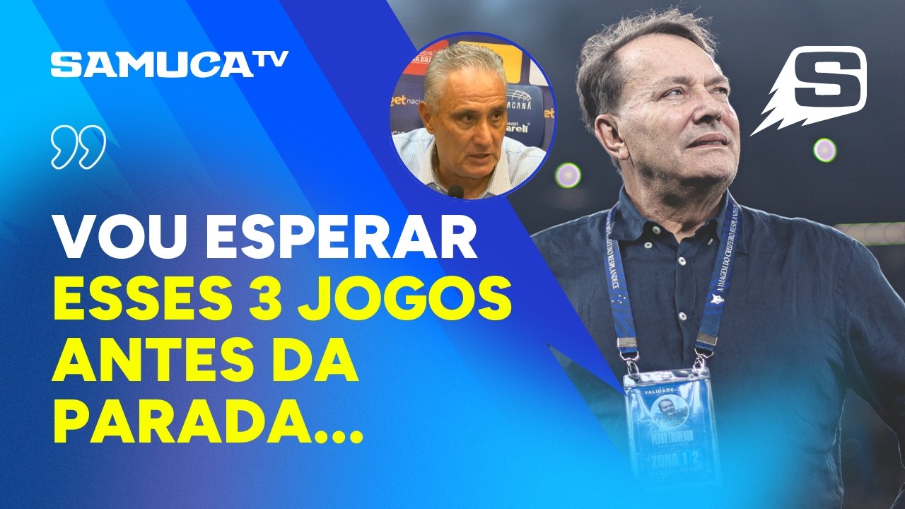 TITE FICA? TORCEDOR DO CRUZEIRO REVELA CONVERSA COM PEDRINHO APÓS DERROTA PARA O FLAMENGO