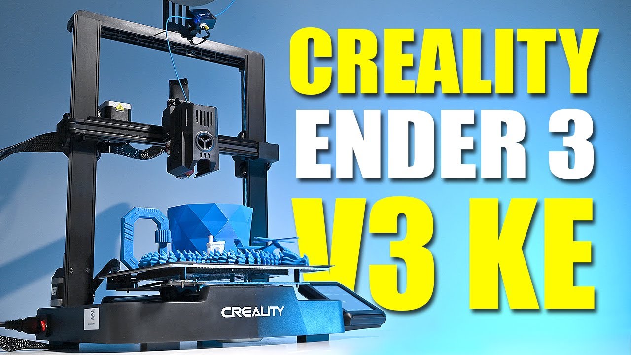 ENDER 3 V3 KE — ВЫСОКОСКОРОСТНАЯ ПЕЧАТЬ НАЧАЛЬНОГО УРОВНЯ
