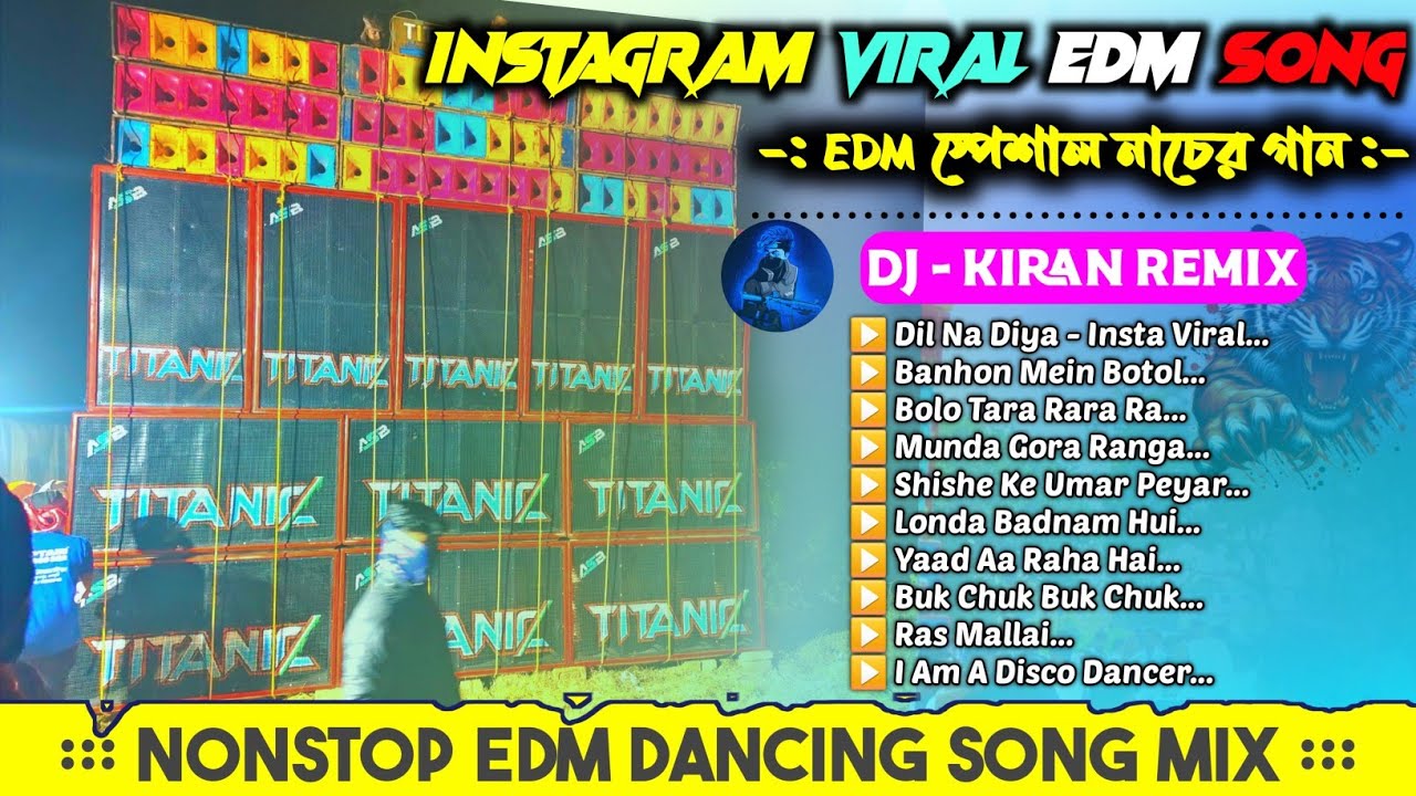 Dj Kiran Remix ✨ 1step Long Humming Bass Mix 2026 🧿 New Year Picnic Spl Instagram Viral Dhoom Song