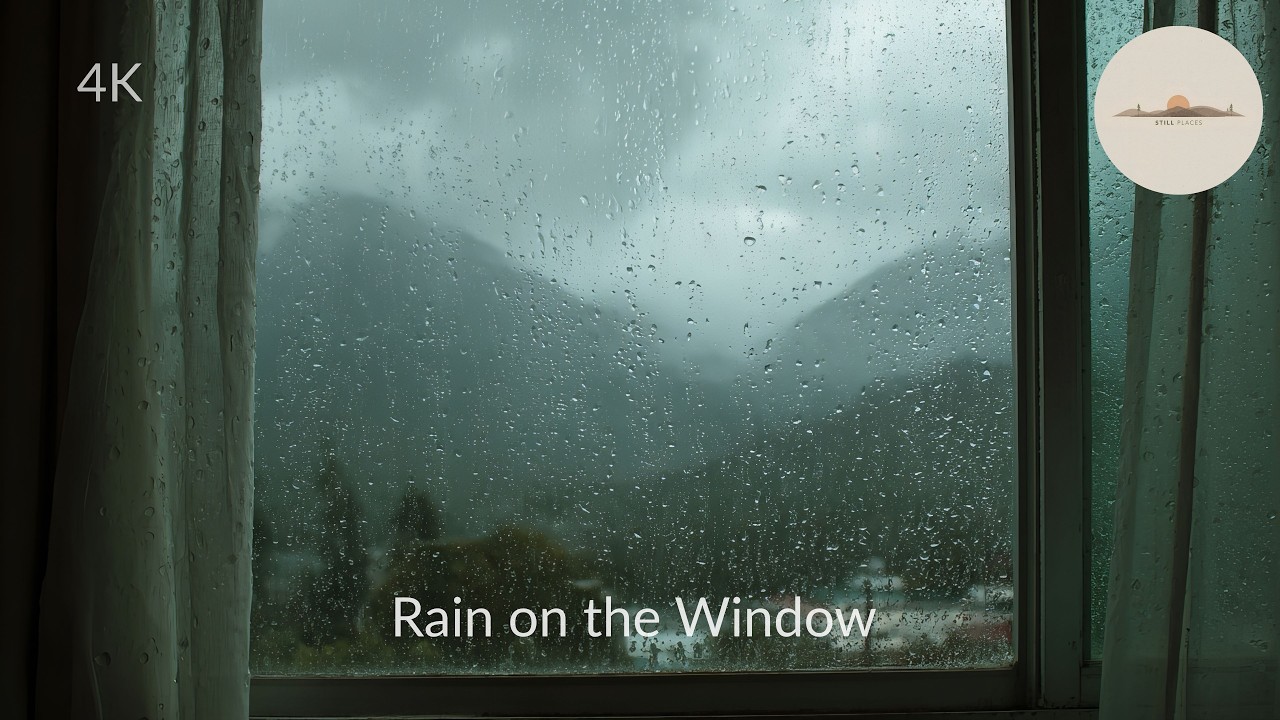 Rain on the Window | 3 Hours of Atmospheric Nature Ambience