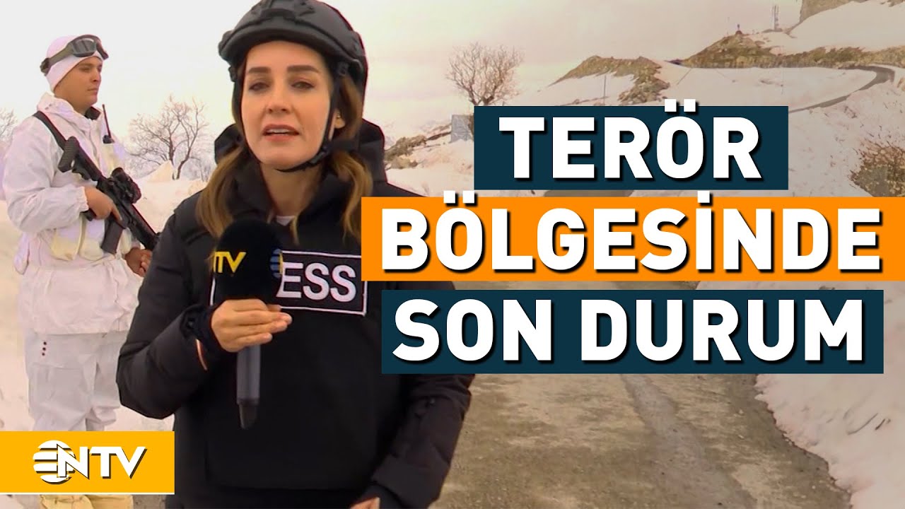 NTV Sınır Ötesindeki Askeri Üs Bölgesinde | NTV