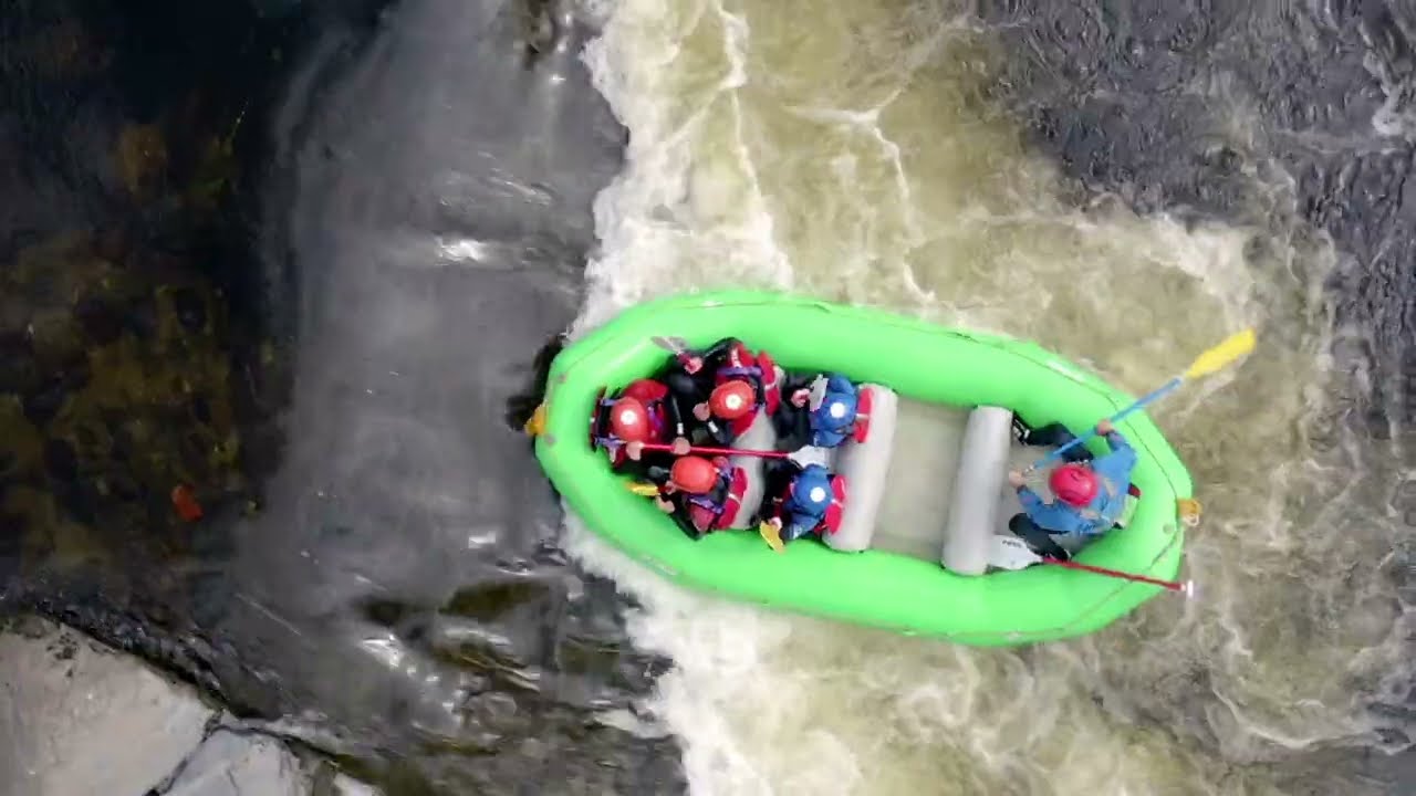 Bearded Men Adventures, WhiteWater Rafting, Llangollen
