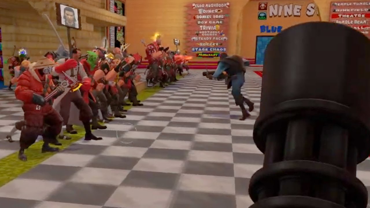 я расстрелял тюрьму в Team Fortress 2