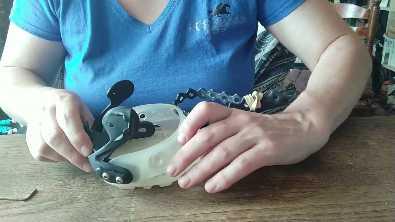 sos sabots   monter l'arrière d'une hipposandale explora magic