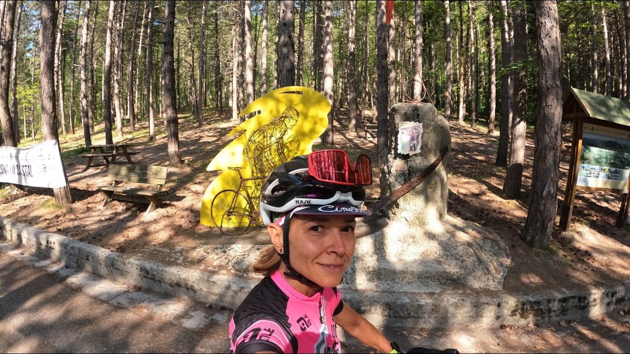 il mio omaggio a Marco Pantani❤️cippo Carpegna