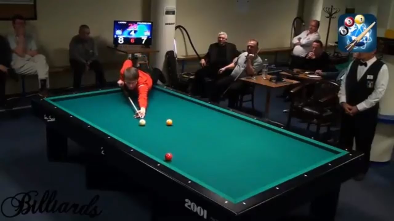 Billiard 3 Cushion 2018 - Torbjon Blomdahl vs Francis Forton Part1 - Billiard Kingdom