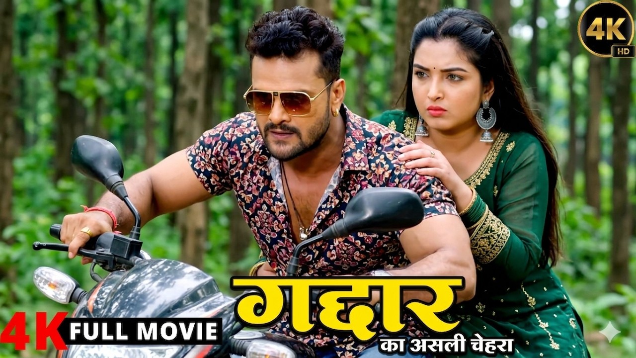 गद्दार (Gaddar) Khesari Lal Yadav & Amrapali Dubey | गांव का छोरा, शहर की छोरी | New Bhojpuri Movie