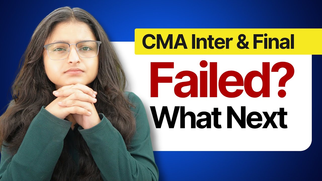 Unable to clear your Exams? Quit CMA? | ICMAI | CMA Palak Sharma