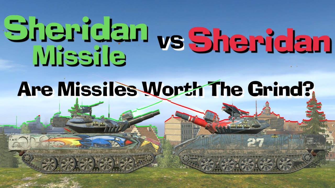 WOT Blitz Face Off || Sheridan Missile vs Sheridan