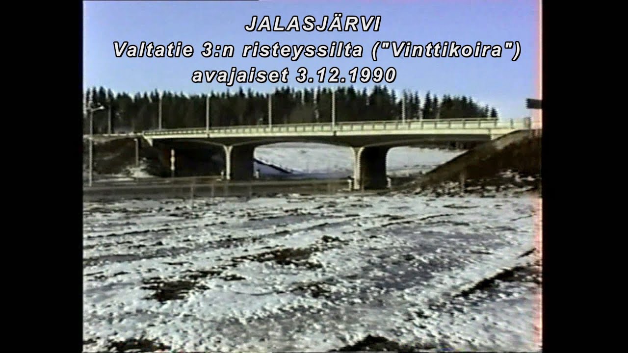 Jalasjärvi, Valtatie 3:n risteyssilta (