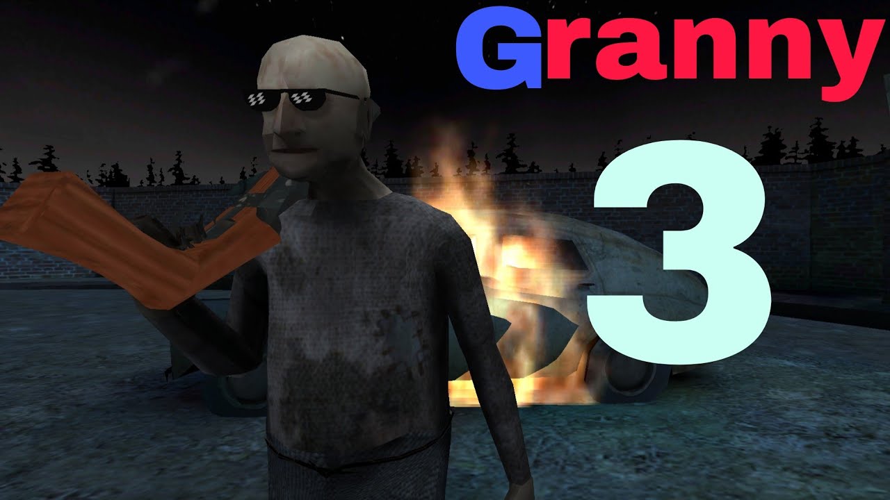 GRANNY 3 GAME MOST HORROR SCENE DON'T MISS THIS SCENE 