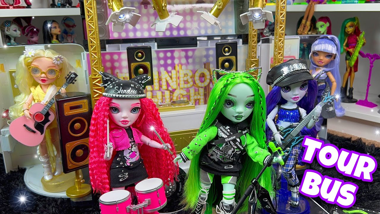 Rainbow High RainbowVision Tour Bus & Stage Playset Review! + GIVEAWAY