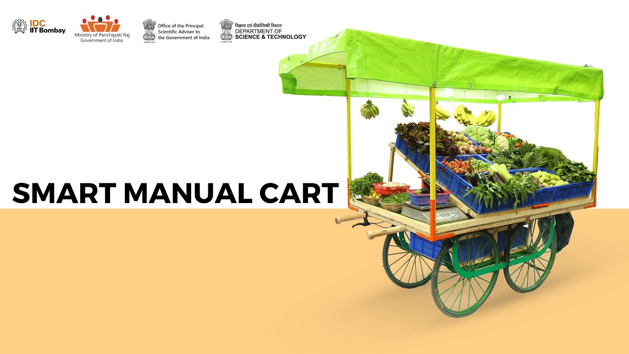 Smart Manual Cart Designed and Developed by IDC IIT Bombay