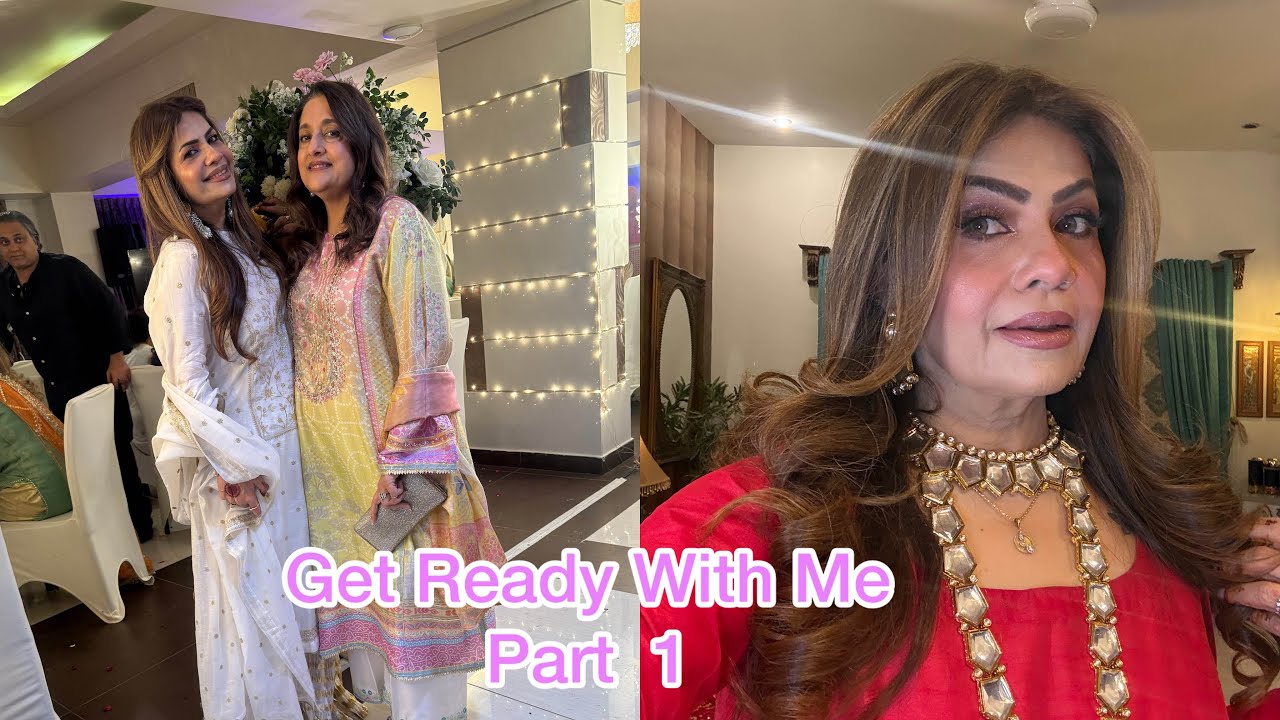 My Complete Makeup look .Part One . My look for Nikkah  also.