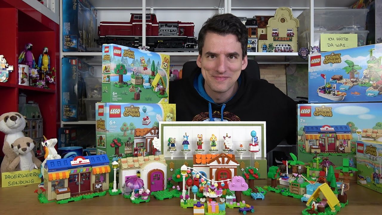 Alle Animal Crossing Sets auf einen Blick - LEGO® 77046-77050 - 180€ für acht Figuren
