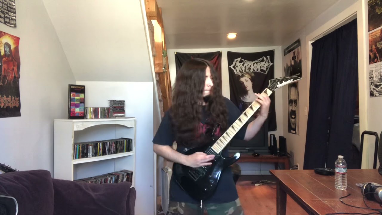 DEFEATED SANITY - HIDEOUSLY DISEMBODIED (GUITAR COVER) | Julian Gonzalez