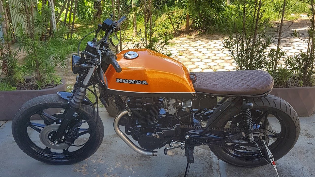 Cb450 bratstyle / street fighter / cafer race