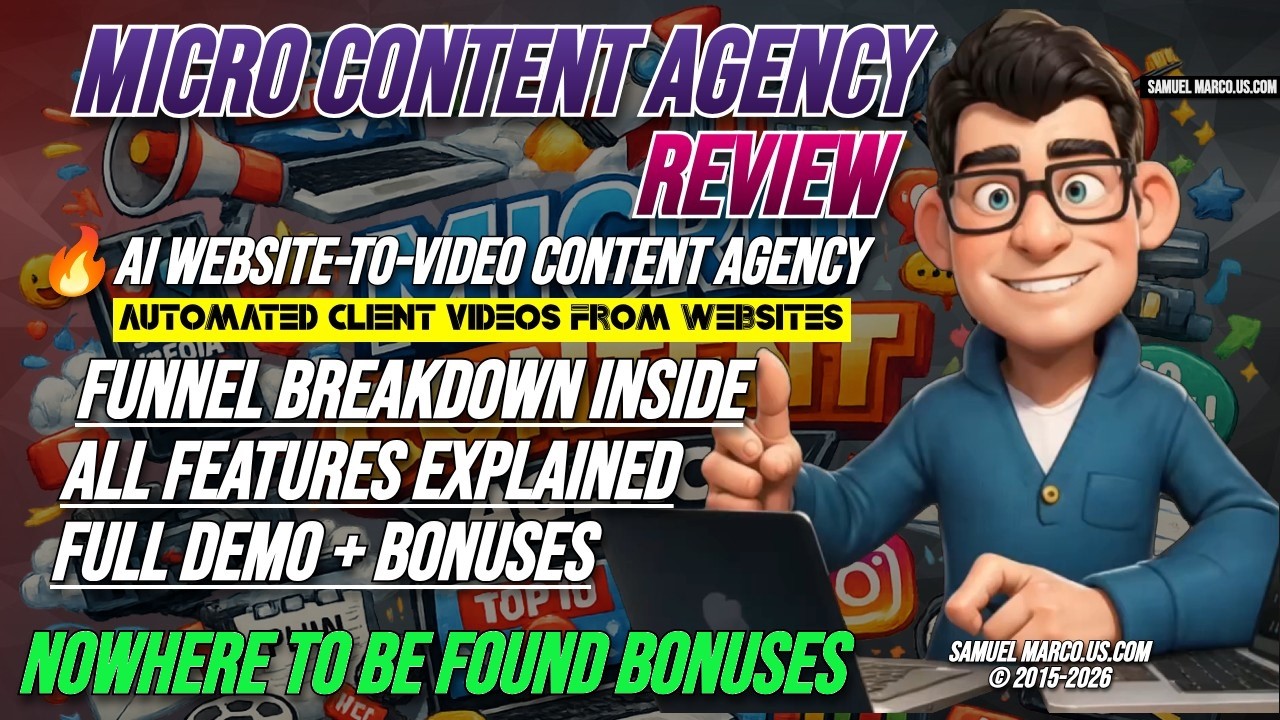 Micro Content Agency Review & Micro Content Agency Bundle 🔴 Full Demo & OTO Breakdown