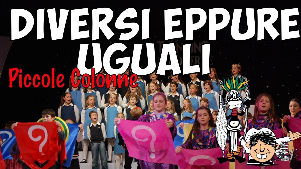 Diversi eppure uguali - canzoni per bambini - sub ita