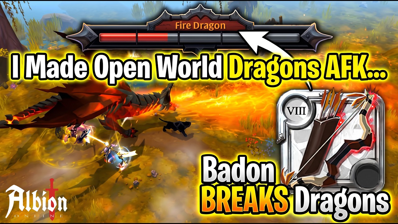I Made Open World Dragons AFK&hellip; | Albion Online