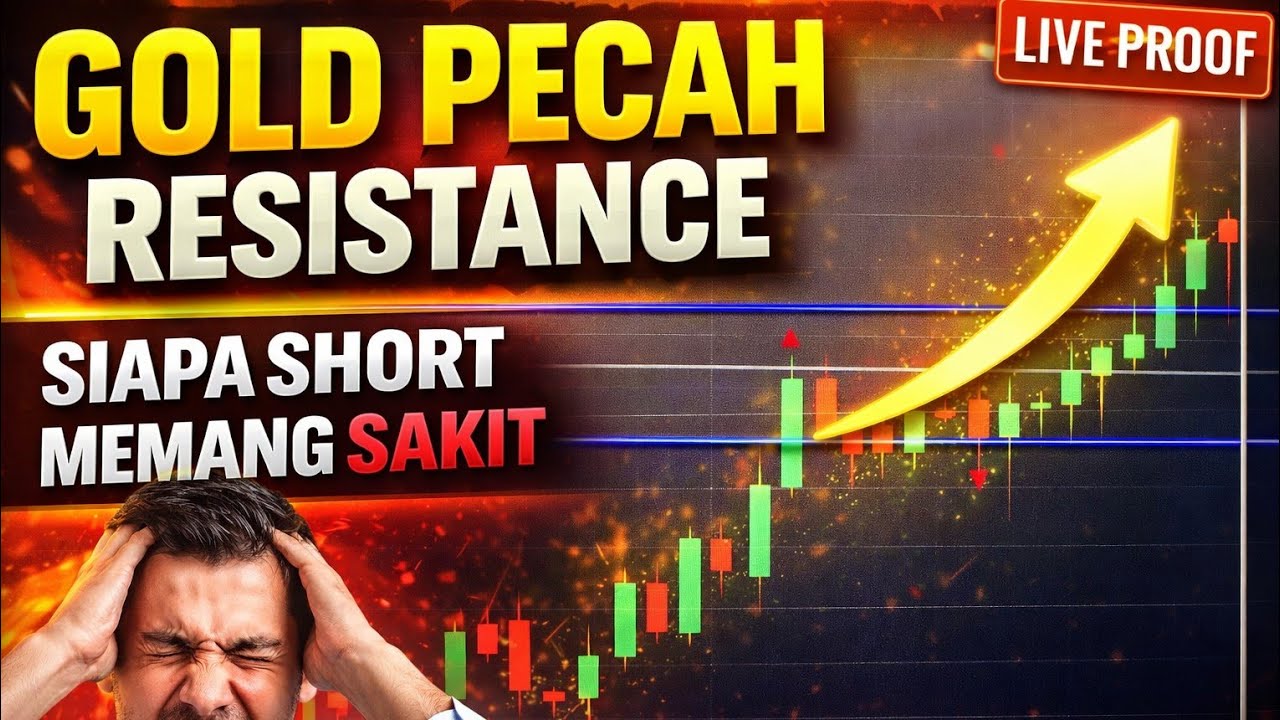 Live sekarang gold tengah pacak lagiGold meletup lagi live proof