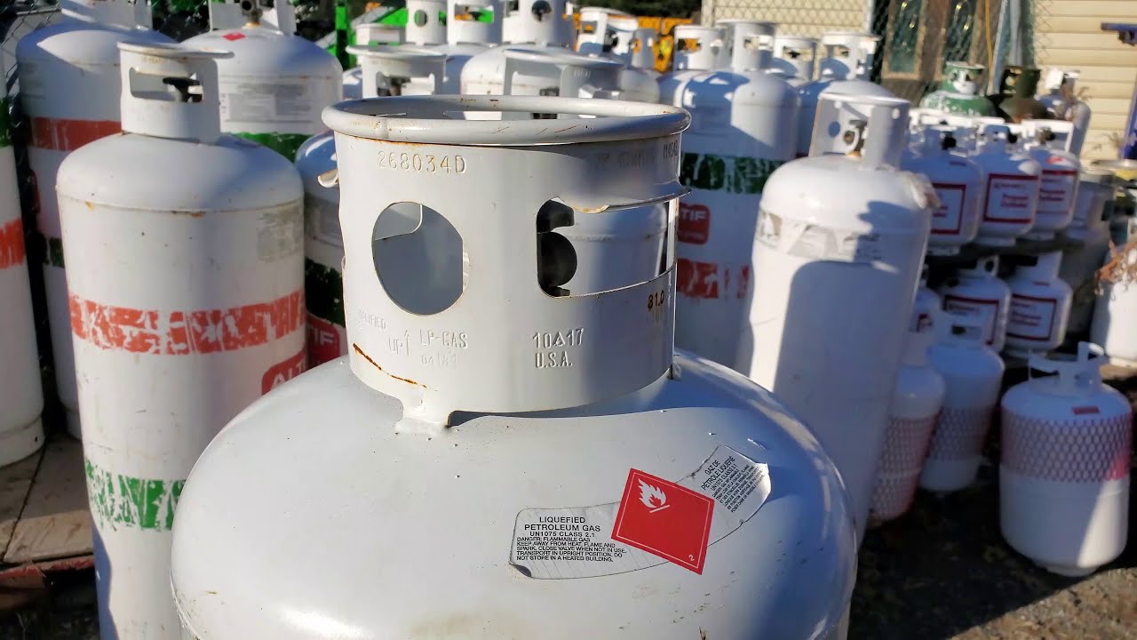 Comment lire la date d'expiration sur une bouteille de propane
