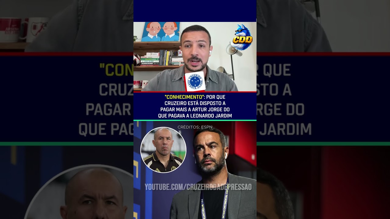 🦊👏BRUNO ANDRADE da ESPN DETALHA MOLDES da NEGOCIA&Ccedil;&Atilde;O entre CRUZEIRO e ARTUR JORGE!