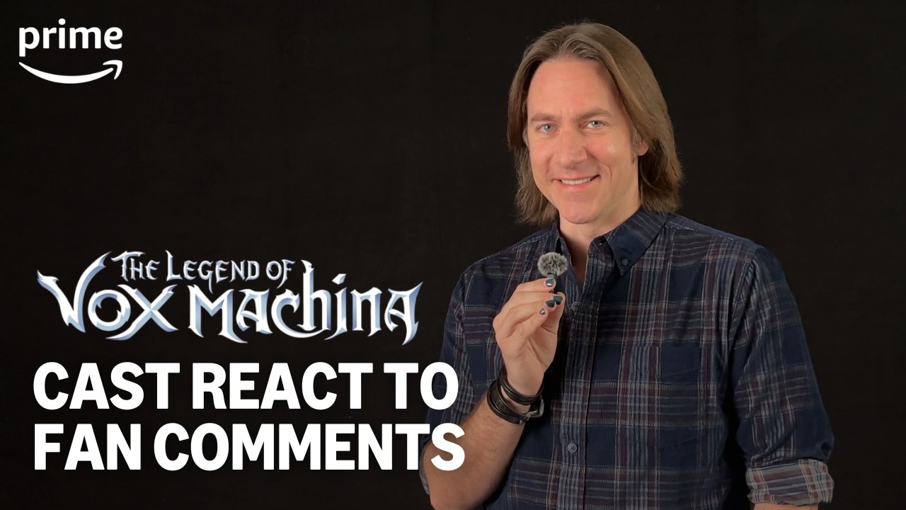 Cast React to Fan Comments | The Legend of Vox Machina | Prime Video