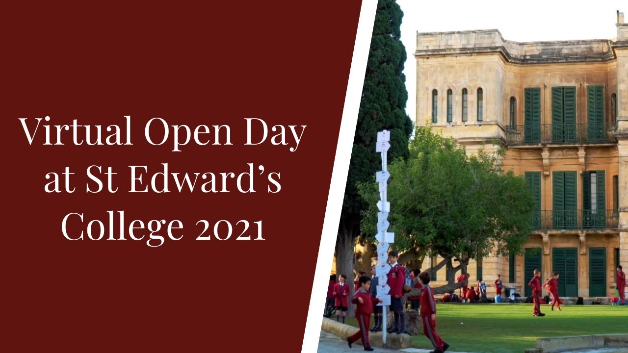 Virtual Open Day at St Edward’s College 2021