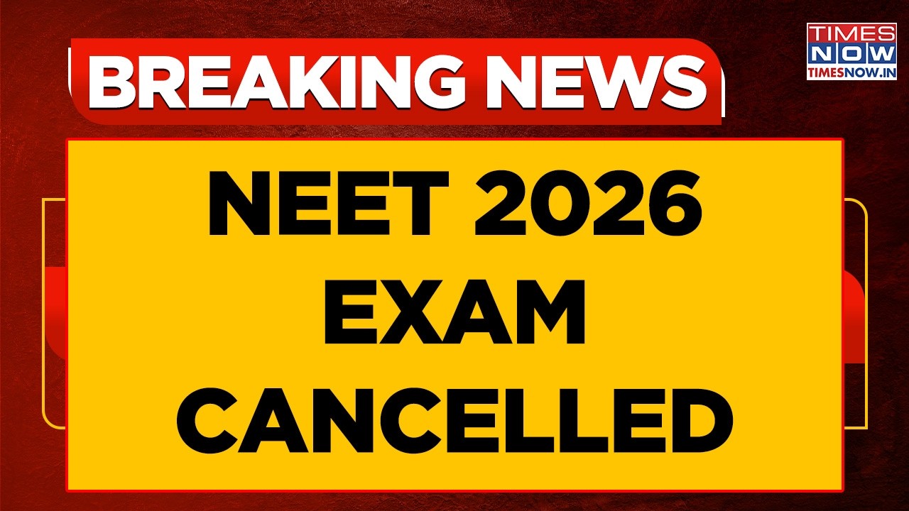 NEET 2026 Cancelled: What's Behind NTA's Big Decision? Will There Be Re-Exam? | Big Breaking News