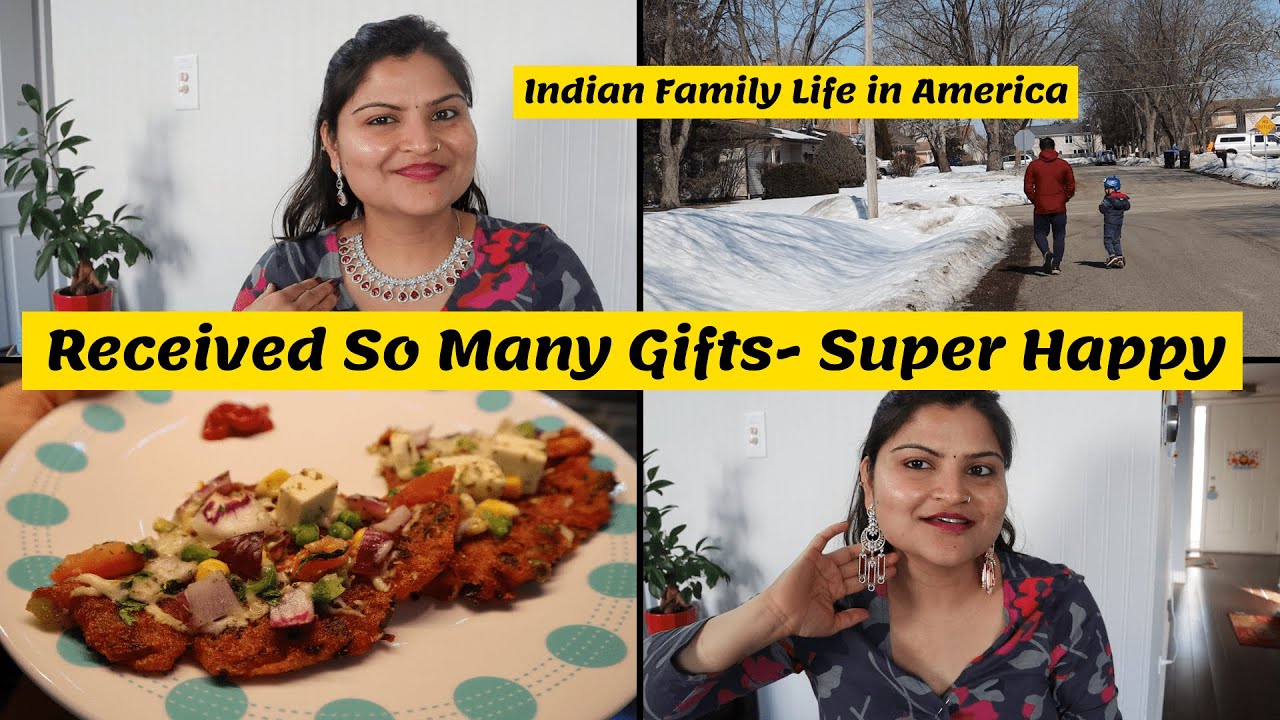 Itne Sare GIFTS Kisne Bheje Mere Liye~ Weekly Coscto Haul~ Weekend Meal: Desi Style Uttapam Pizza
